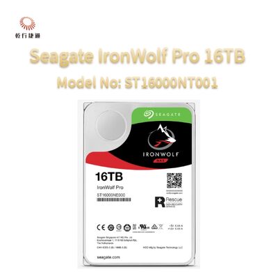 Seagate IronWolf Pro 16TB รุ่น: ST16000NT001