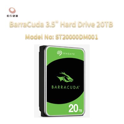 Seagate BarraCuda แฮร์ดไดรฟ์ 3.5 นิ้ว 20TB รุ่นที่ ST20000DM001