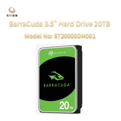 Seagate BarraCuda แฮร์ดไดรฟ์ 3.5 นิ้ว 20TB รุ่นที่ ST20000DM001