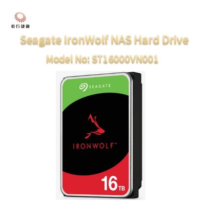 Seagate IronWolf® Network-Attached Storage (NAS) แฮร์ดไดรฟ์ รุ่น: ST16000VN001