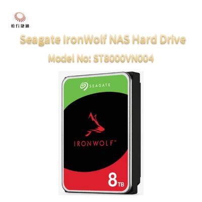 ฮาร์ดไดรฟ์ Seagate IronWolf® สำหรับ Network-Attached Storage (NAS) รุ่น: ST8000VN004