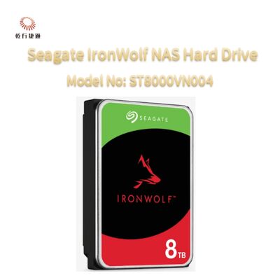 ฮาร์ดไดรฟ์ Seagate IronWolf® สำหรับ Network-Attached Storage (NAS) รุ่น: ST8000VN004