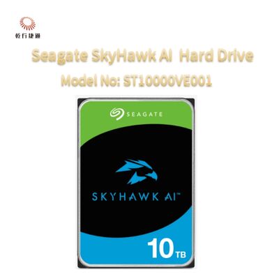 ฮาร์ดไดรฟ์วิดีโอ Seagate SkyHawk AI รุ่น: ST10000VE001