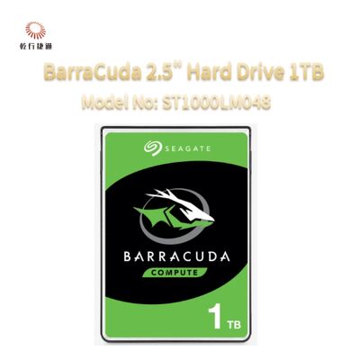 Seagate BarraCuda ฮาร์ดไดรฟ์ 2.5" 1TB หมายเลขรุ่น: ST1000LM048