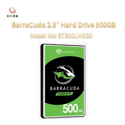 Seagate BarraCuda แฮร์ดไดรฟ์ 2.5 นิ้ว ขนาด 500GB เลขรุ่น: ST500LM030