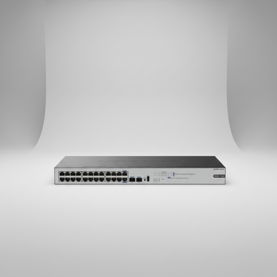 H3C มินิ S1226FX 10G Uplink Switch ปรับประหยัดพลังงาน
