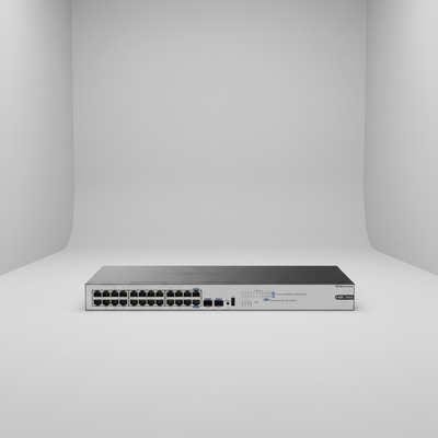 H3C มินิ S1226FX 10G Uplink Switch ปรับประหยัดพลังงาน