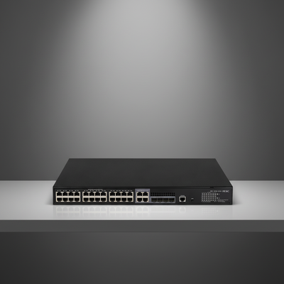 5130V2-28P-HPWR-LI H3C S5130V2-LI สวิตช์ Gigabit Ethernet อัจฉริยะสีเขียว