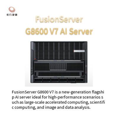 FusionServer G8600 V7 8U AI server 2 x 4th/5th Gen Intel Xeon เครื่องประมวลผลขนาดใหญ่