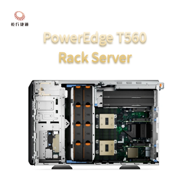 พนักงานประมวลผล PowerEdge T560 Intel Xeon สามารถปรับขนาดได้ มีสูงสุด 32 คอร์ต่อพนักงานประมวลผล
