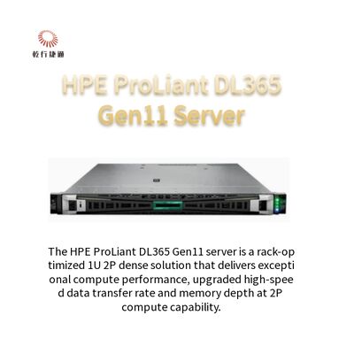 HPE ProLiant DL365 Gen11 เซอร์เวอร์ 1U 2P ความละเอียด เซอร์เวอร์ขนาดใหญ่สําหรับธุรกิจที่เติบโต