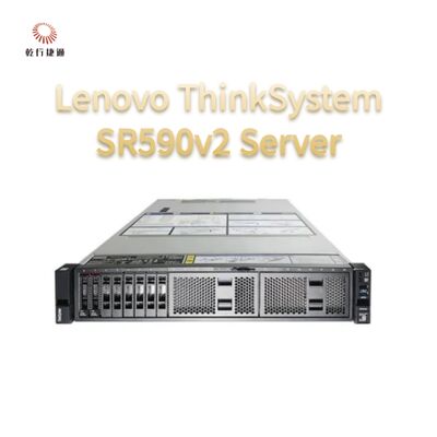Lenovo SR590 V2 ใหม่รุ่นที่สาม 2U Rack Server Host Ddr4 เสมอเซอร์เวอร์