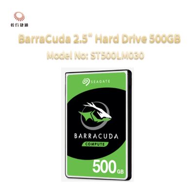 Seagate BarraCuda แฮร์ดไดรฟ์ 2.5 นิ้ว ขนาด 500GB เลขรุ่น: ST500LM030